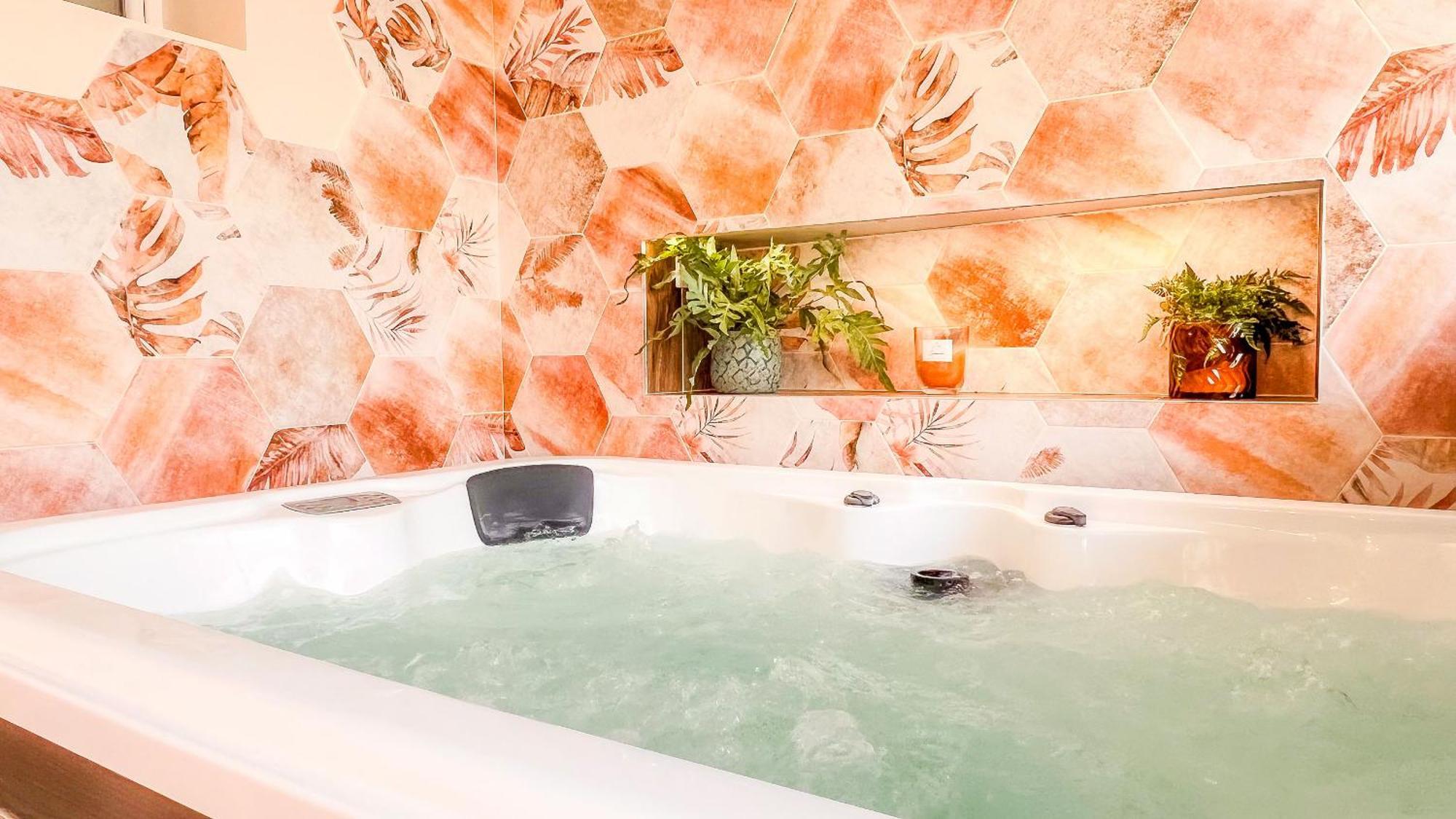 Appartement avec jacuzzi privé à Disney Quincy-Voisins Exterior foto