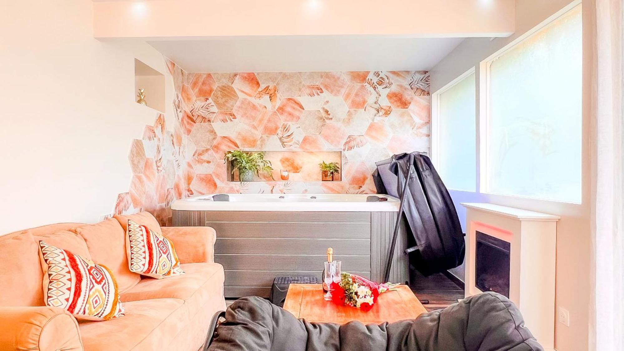 Appartement avec jacuzzi privé à Disney Quincy-Voisins Exterior foto